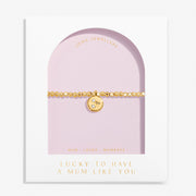 Joma Jewellery - Dolce Vita 'Lucky To Have A Mum Like You' Bracelet - Something Different Gift Shop