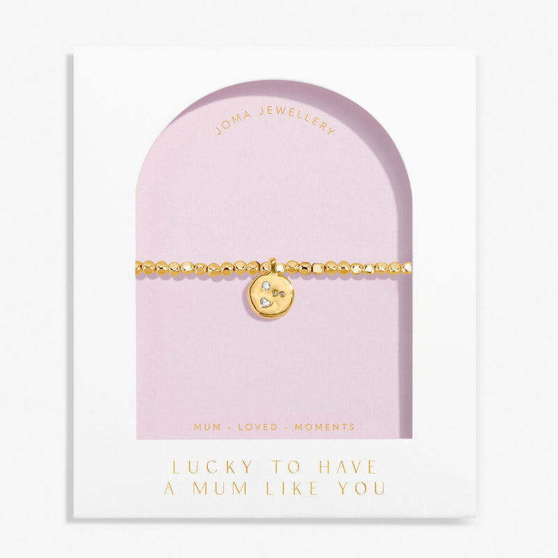 Joma Jewellery - Dolce Vita 'Lucky To Have A Mum Like You' Bracelet - Something Different Gift Shop