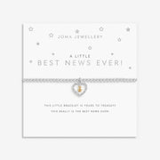 Joma Jewellery Best News Ever Bracelet on sentiment card