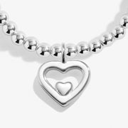 Joma Jewellery - Mother's Day From The Heart 'Love You Mum' Bracelet - Something Different Gift Shop
