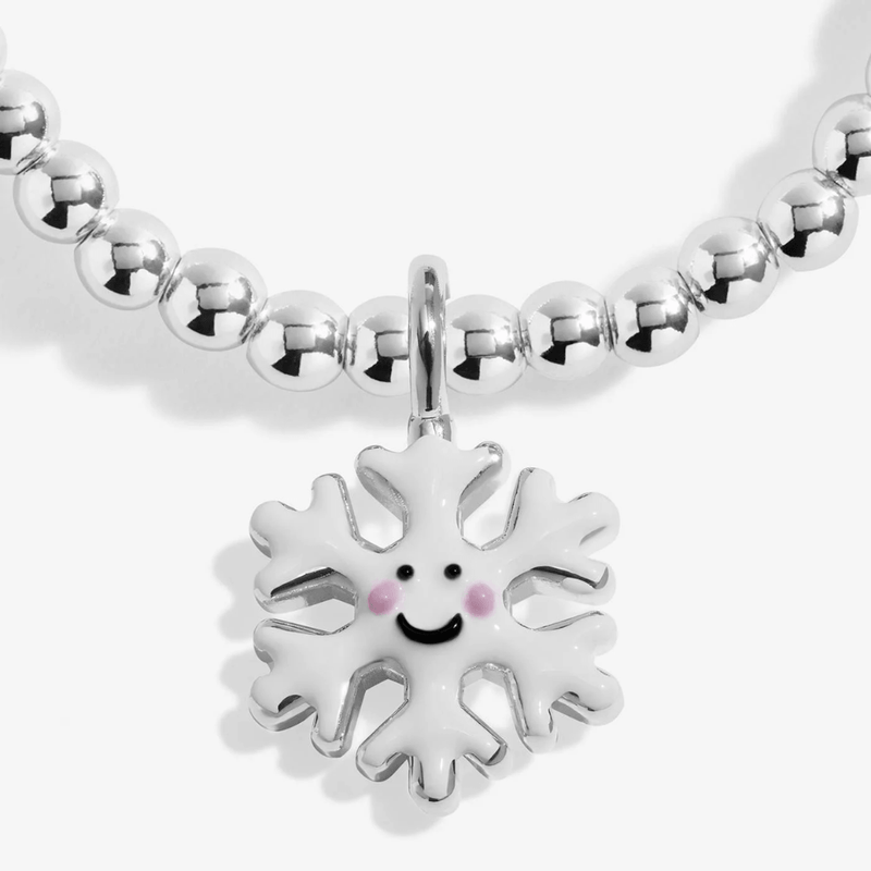 Joma Jomees Let It Snow kids Christmas bracelet snowflake charm