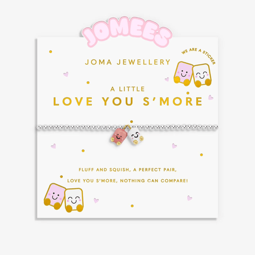 Joma Jewellery A Little Jomees Love You S'More bracelet gift card