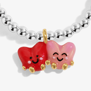 Joma Jomees Love You With My Whole Heart kids heart bracelet charm