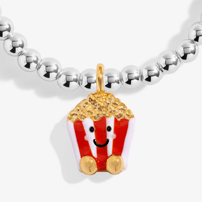 Joma Jomees You're Popping Amazing kids bracelet popcorn charm