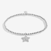 Joma Jewellery A Little Christmas Wishes Bracelet with pavé star charm