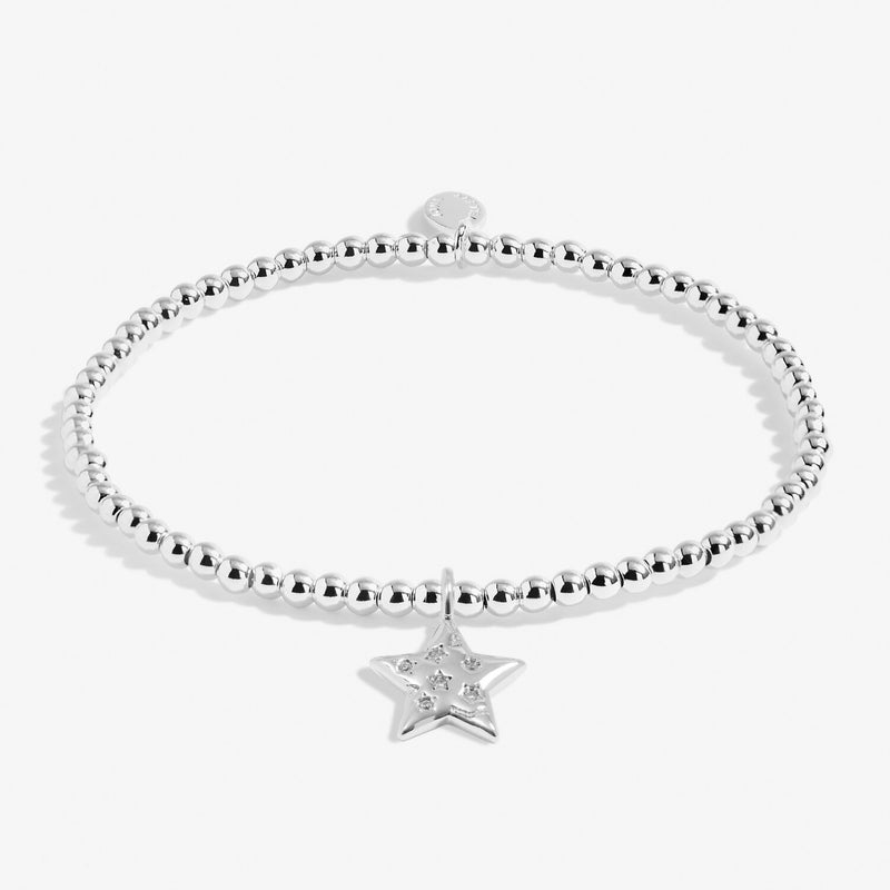 Joma Christmas teacher bracelet with silver star charm
