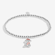 Joma Jewellery Love From Santa Santa Paws Bracelet with festive charm
