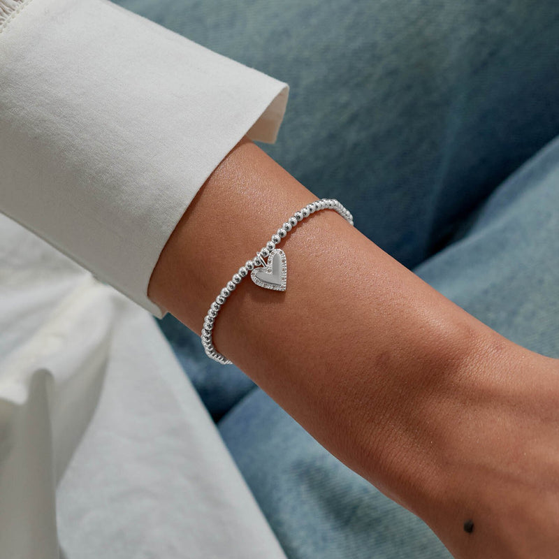 Joma Jewellery Here’s To Your Next Chapter Bracelet worn on wrist