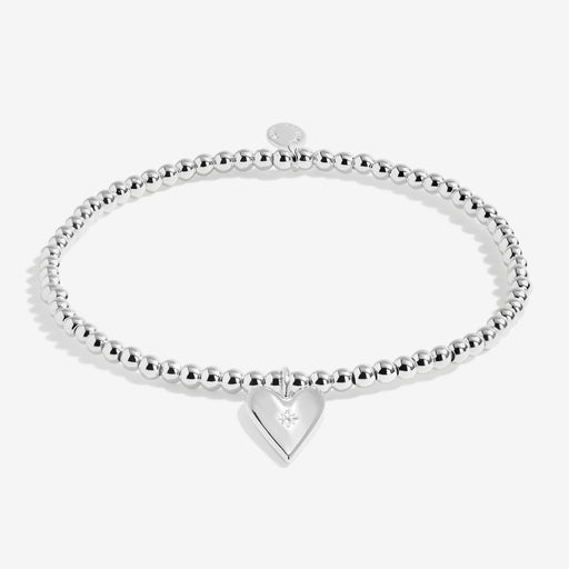 Joma Jewellery A Little Love You Daughter Bracelet with sparkling heart charm