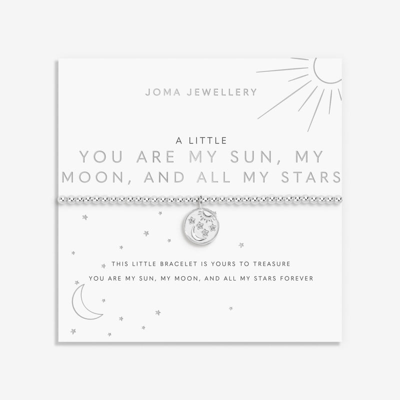Joma Jewellery You Are My Sun My Moon All My Stars Bracelet on sentiment card