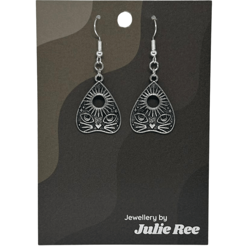 Julie Ree Earrings - Cat Planchette - Something Different Gift Shop