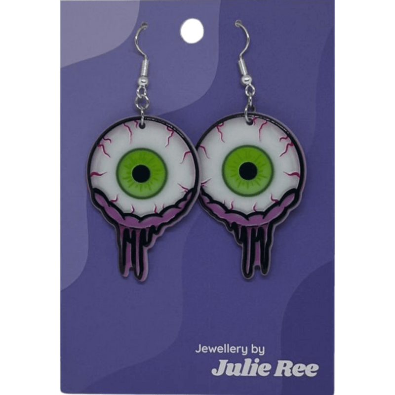 Julie Ree Earrings - Dripping Eye - Something Different Gift Shop