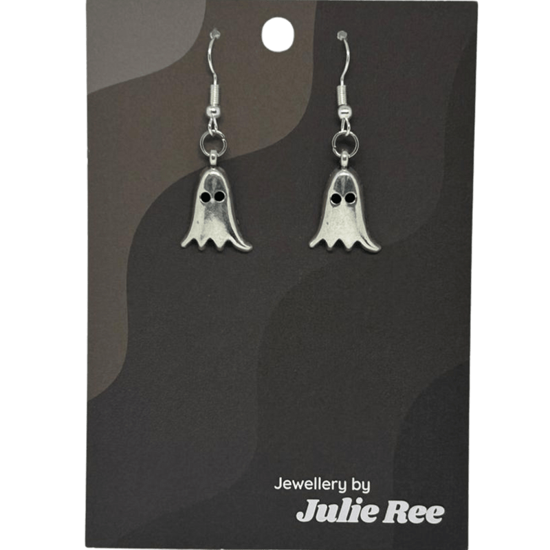 Julie Ree Earrings - Ghost - Something Different Gift Shop