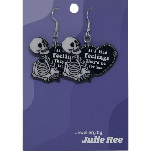 Julie Ree Earrings - If I Had Feelings - Something Different Gift Shop