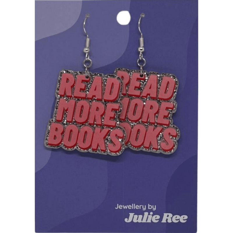 Julie Ree Earrings - Read More Books - Something Different Gift Shop