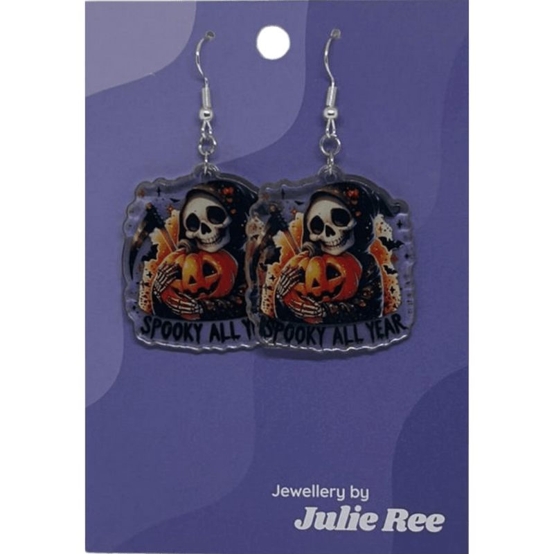 Julie Ree Earrings - Spooky All Year Round - Something Different Gift Shop