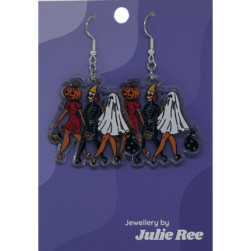Julie Ree Earrings - Spooky Gals - Something Different Gift Shop