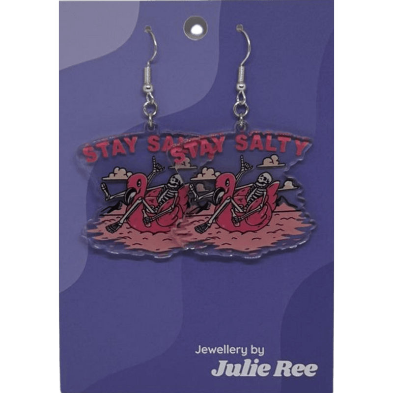 Julie Ree Earrings - Stay Salty - Something Different Gift Shop