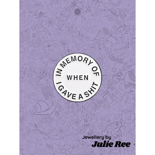 Julie Ree Enamel Pin - In Memory When - Something Different Gift Shop