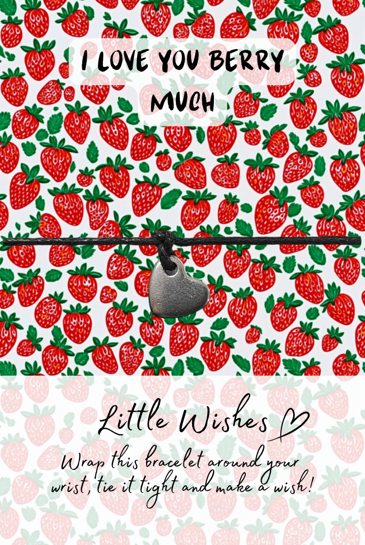 Julie Ree Little Wishes Bracelet - Berry Much - Something Different Gift Shop