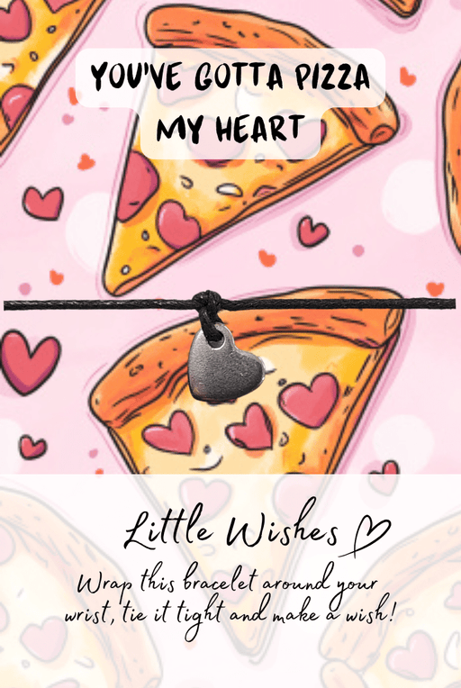Julie Ree Little Wishes Bracelet - Pizza - Something Different Gift Shop