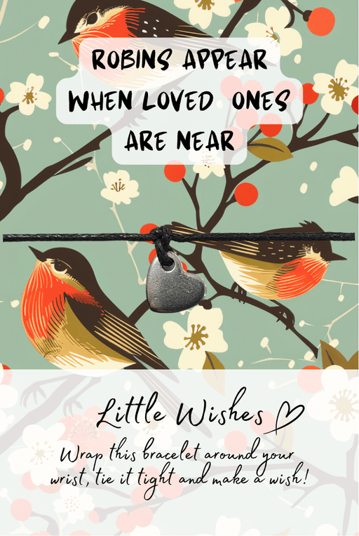 Julie Ree Little Wishes Bracelet - Robins Appear - Something Different Gift Shop