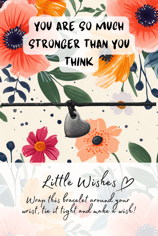Julie Ree Little Wishes Bracelet - Stronger - Something Different Gift Shop
