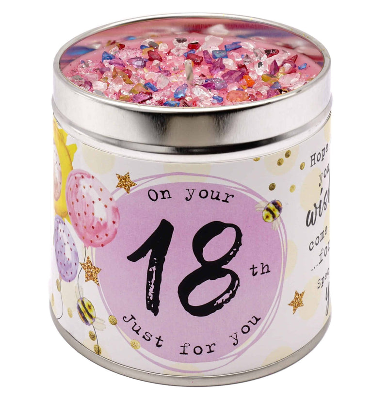 Just Because Age Candles - 18th - Something Different Gift Shop