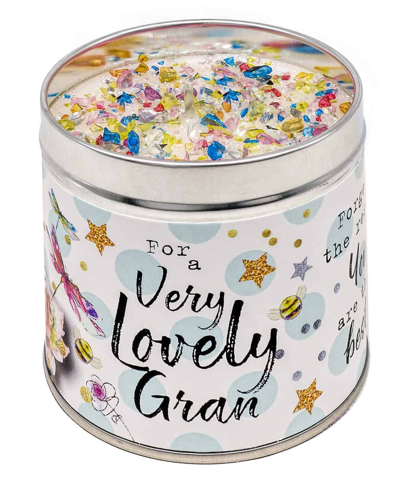 Just Because Candles - Lovely Gran - Something Different Gift Shop