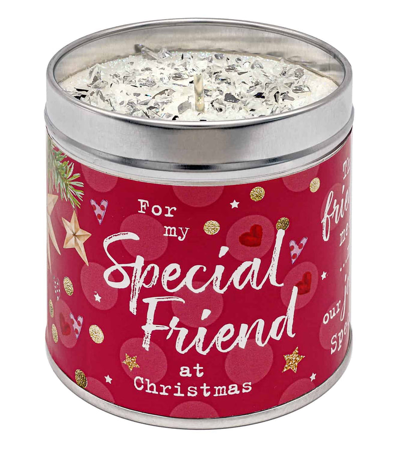 Just Because Festive Candles - Special Friend - Something Different Gift Shop