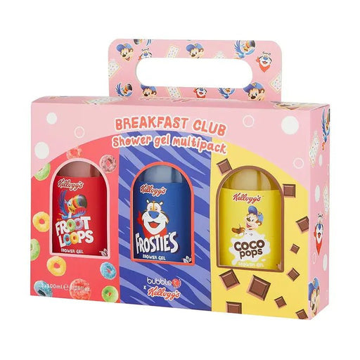 Kellogg's Breakfast Club Shower Gel Gift Set (3 X 100ml) - Something Different Gift Shop