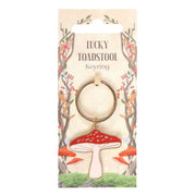 Keyring - Lucky Toadstool - Something Different Gift Shop