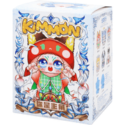 Kimmon blind box packaging with colourful anime-style character artwork, nautical details and character lineup on the side
