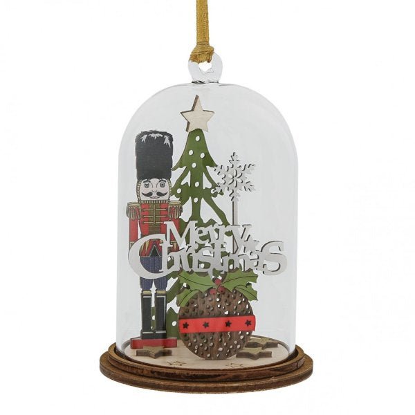 Kloche Hanging Decoration - Christmas Nutcracker - Something Different Gift Shop