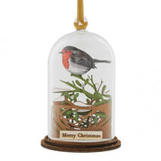 Kloche Hanging Decoration - Christmas Robin - Something Different Gift Shop