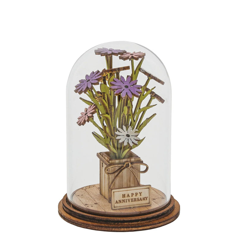 Kloche Happy Anniversary Flower Figurine - Something Different Gift Shop
