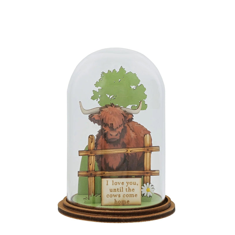 Kloche Highland Cow Figurine - Something Different Gift Shop
