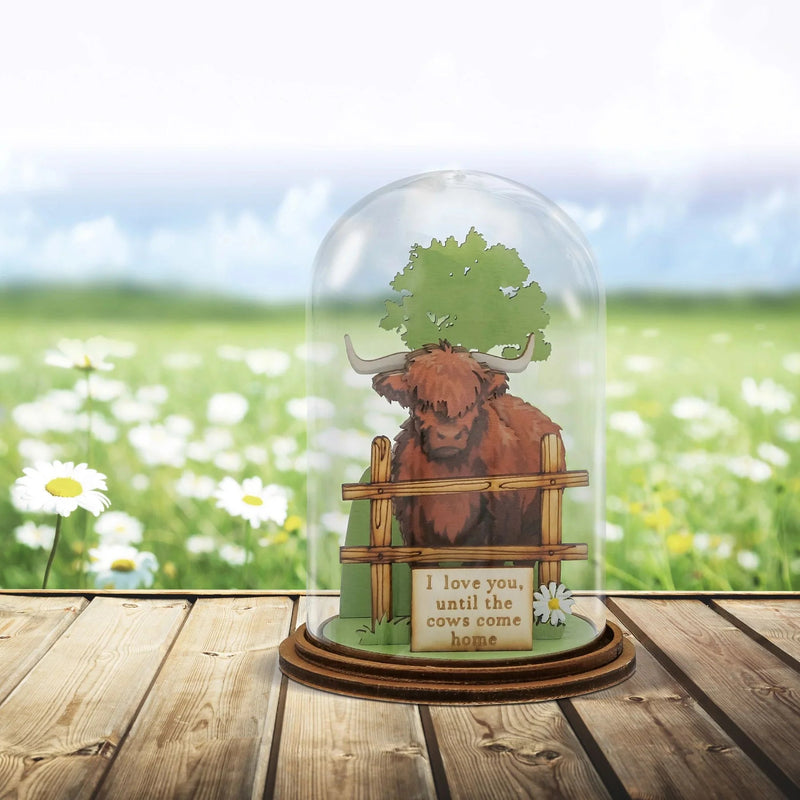 Kloche Highland Cow Figurine - Something Different Gift Shop