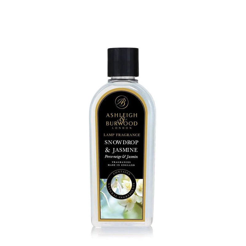 Lamp Fragrance 500ml - Snowdrop & Jasmine - Something Different Gift Shop