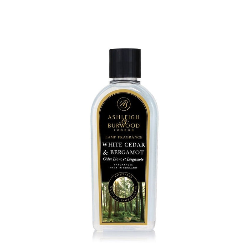Lamp Fragrance 500ml - White Cedar & Bergamot - Something Different Gift Shop