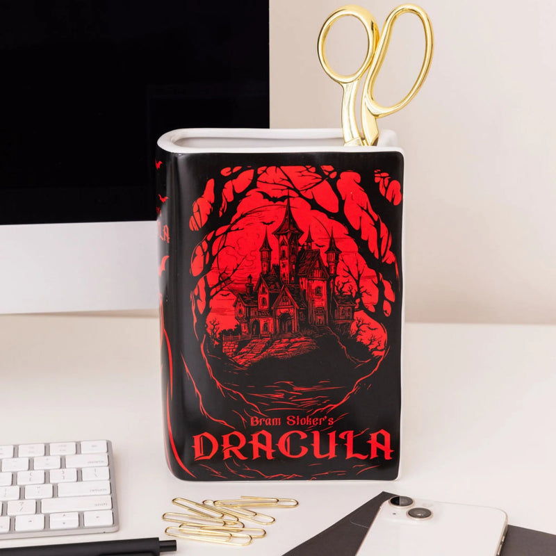 Large Book Vase - Dracula - Something Different Gift Shop