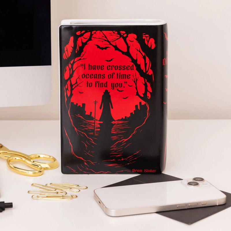Large Book Vase - Dracula - Something Different Gift Shop