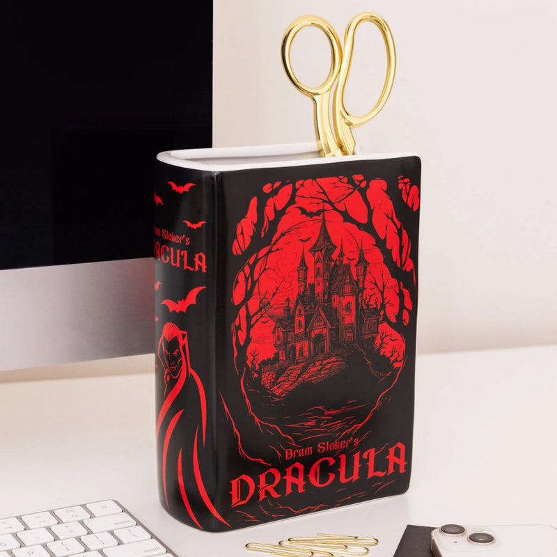 Large Book Vase - Dracula - Something Different Gift Shop