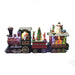 LED Santa Train with rotating Christmas tree, 38x17cm

