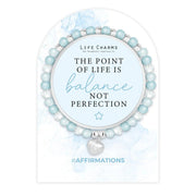 Life Charms Affirmation Bracelet – Balance - Something Different Gift Shop