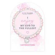 Life Charms Affirmation Bracelet – Enjoy My Life - Something Different Gift Shop