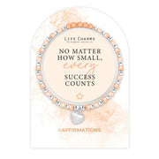 Life Charms Affirmation Bracelet – Every Success Counts - Something Different Gift Shop