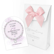 Life Charms Affirmation Bracelet – Joy in the Little Things - Something Different Gift Shop