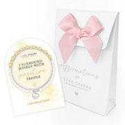 Life Charms Affirmation Bracelet – Positive People - Something Different Gift Shop