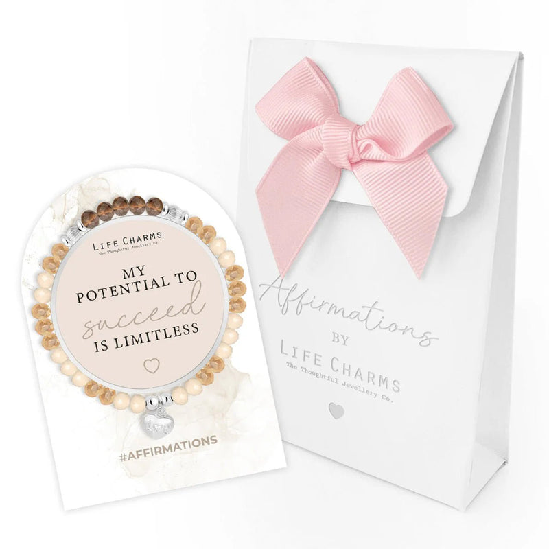 Life Charms Affirmation Bracelet – Success - Something Different Gift Shop